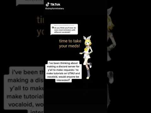 Rin Kagamine Medication Reminder - simpforminelaru on Tik Tok