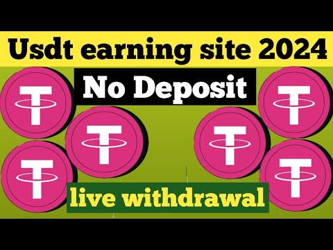 New usdt earning site 2024|How to earn free usdt coin|Tron mining website today|Usdt cloud mining