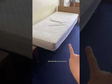 What to expect for your Uni room as a first year (Oxford University) #shorts #roomtour