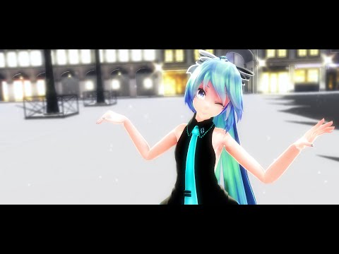 【MMD】Tda式改変ミクで『好き！雪！本気マジック』