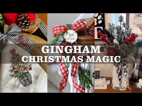 Holiday Cheer w/ Gingham: Ode to Heritage Patterns Rekindling Warmth, Tradition, and Festive Spirit