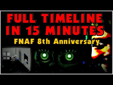 Full FNAF Timeline In 15 Minutes | FNAF 8th Anniversary | Henry’s Speech | FNAF Voiceline Mashup