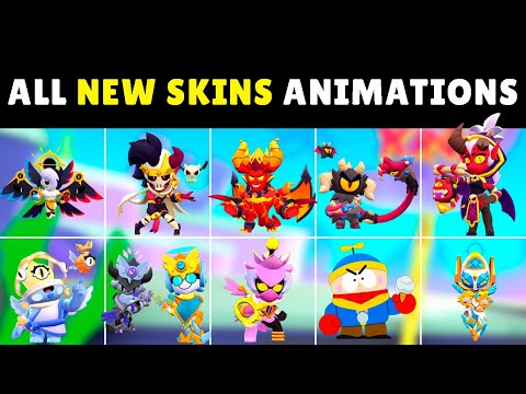 All NEW Skins Winning AND Losing Animations!