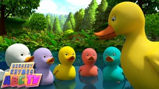 Five Little Ducks | 3D Rhyme