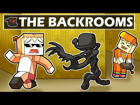 I trolled my friends with THE BACKROOMS in minecraft