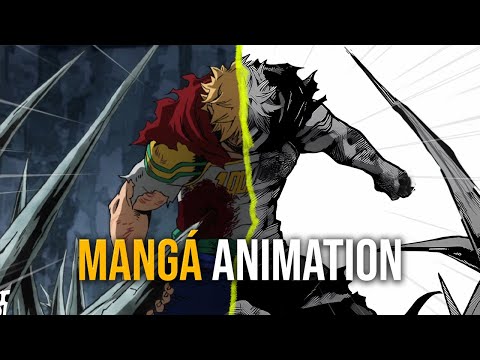 Animating Boku no hero manga | After Effects