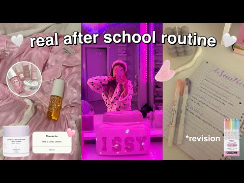 my REAL afterschool routine