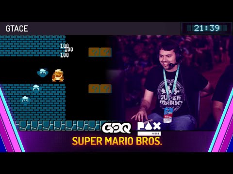 Super Mario Bros. by GTAce in 21:39 - GDQ @ PAX West 2024