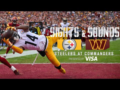 Mic'd Up Sights & Sounds: Week 10 Win at Commanders | Pittsburgh Steelers