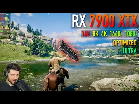 RX 7900 XTX - Red Dead Redemption 2 - ULTRA / Optimized / 5 resolutions!