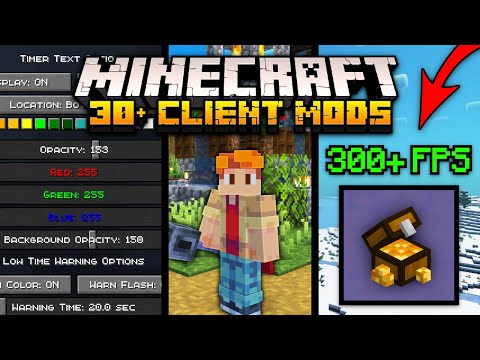 30+ Client Side Vanilla Minecraft Mods For 1.21 Tricky Trials Update!