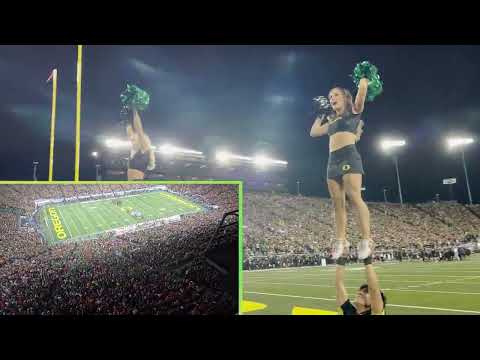 College Football Traditions: Shout At Oregon In 4K