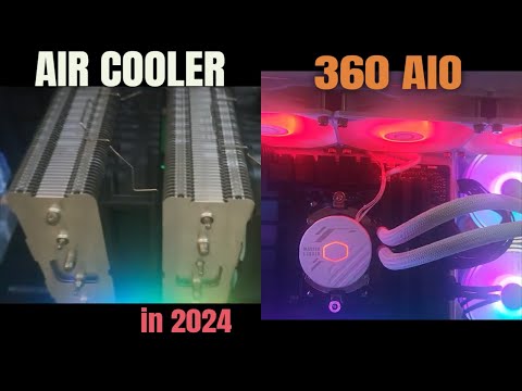 Deepcool AG620 versus Master liquid 360L - Ryzen 7900x