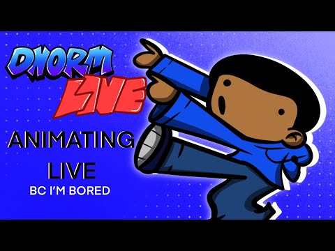 Animating bc I’m Bored | Dnorm LIVE 🔴