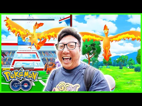 Moltres Raid Hour in Cleveland, Ohio - Pokemon GO