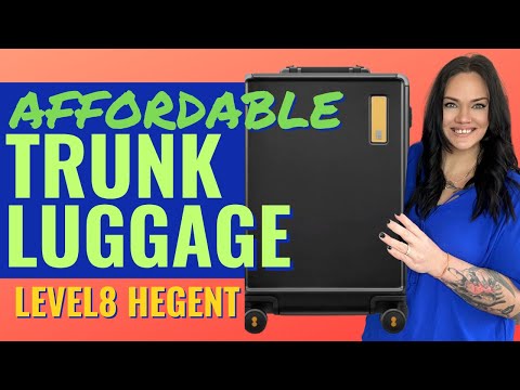 Best affordable trunk luggage? The Level 8 Hegent Luggage Review