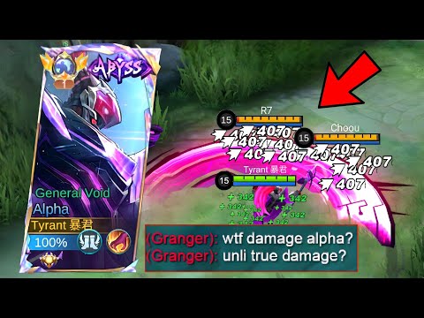 ALPHA SOLO HIGH RANK MATCH NEW BROKEN LIFESTEAL BUILD! (recommended build 2024)