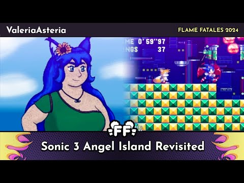 Sonic 3 Angel Island Revisited by ValeriaAsteria in 1:03:41 - Flame Fatales 2024