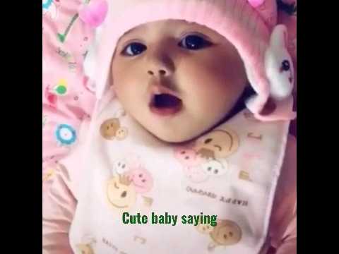 CUTE BABY SAYING BA BA BA#🧚‍♂️🧚‍♂️#cutebaby #cute #cutebabysaypapa  #baba