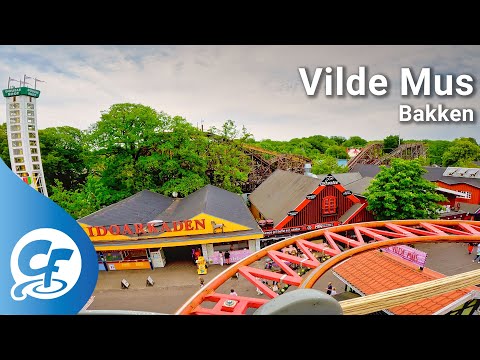 Vilde Mus front seat on-ride 5K POV @60fps Bakken