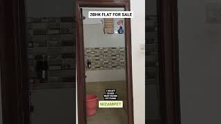 2BHK FLAT FOR SALE IN NIZAMPET HYDERABAD|| RESALE FURNISHED #vanishaproperties