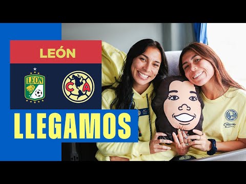 Estamos listas en León | Llegada Americanista