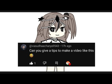 #gachalife #gachalife shows how to make a gacha video {. 🌸✨. } 🥰