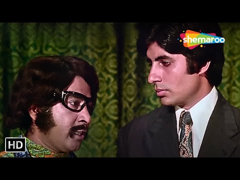 अपने फ्लैट की चाबी निकालो चुप चाप - Raaste Ka Patthar - Amitabh Bachchan - Hindi Movie Scene - HD