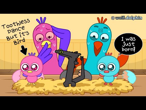 Opila Bird Family (Garten of Banban) | Toothless Dancing #meme