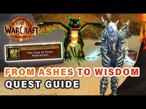 How to do "From Ashes to Wisdom" Quest | 20th Anniversary Event ► WOW: The War Within