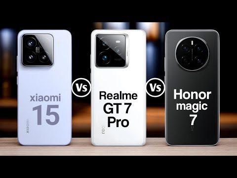 Xiaomi 15 Vs Realme GT 7 Pro Vs Honor Magic 7