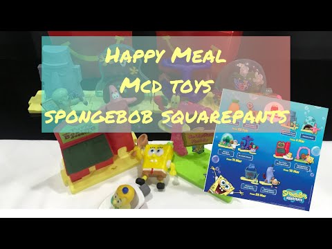 McDonalds’ Happy Meal Toys SpongeBob SquarePants