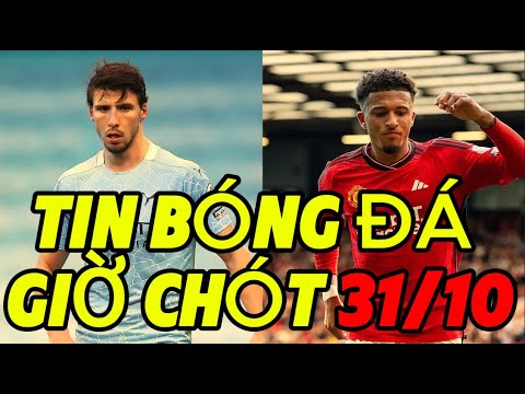 TIN BÓNG ĐÁ GIỜ CHÓT 31/10, MAN UTD ĐẠI THẮNG, SỰ SỤP ĐỔ TEN HAG SANCHO