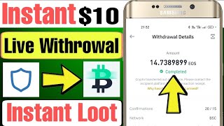 $10 Instant🔥| Instant Withdrawal 🤯| New Crypto Loot Today 😳| Unlimited Trick🔥| New Airdrop Crypto 🤑