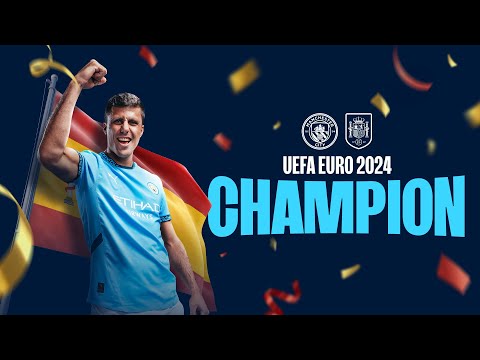 RODRI | Euro 2024 champion and player of tournament!