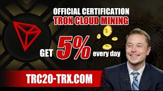 Tron Cloud Mining Website | trc20-trx.com  tron mining tronmining BULUT MADENCİLİĞİ