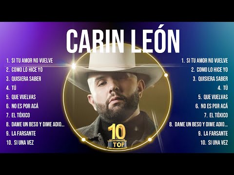 Carin León 2024 🌻 Carin León Top Hits 🌻 Carin León Playlist Collection