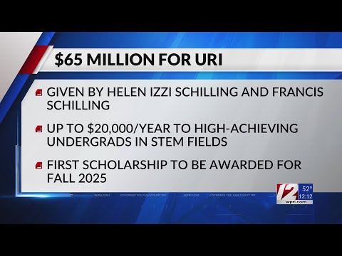 URI receives $65 million donation