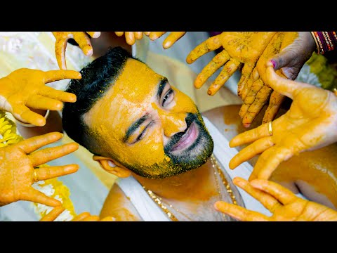 Abhishek Haldi Ceremony | Groom to Be | Indian Wedding Ritual | Celebration | Chavi Studios | 4K