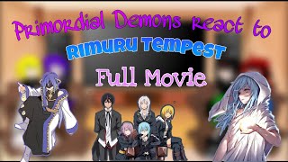 Primordial Demons react to Rimuru Tempest | Full Movie | Tensura | GCRV