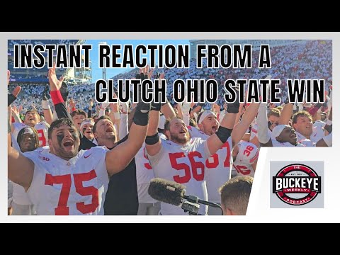 Instant Reaction From No. 4 Ohio State's 20-13 Win At No. 3 Penn State