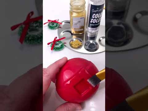 Santa Cocoa Bomb Tutorial! #shorts