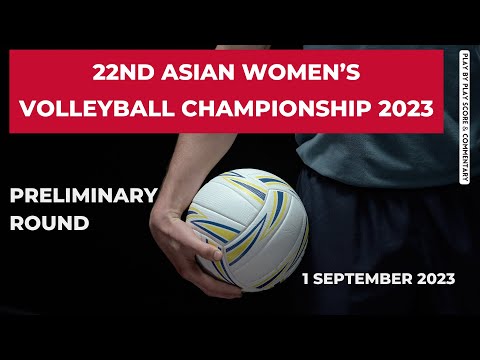 Asian Women's Volleyball Championship 2023 | Score & Commentary