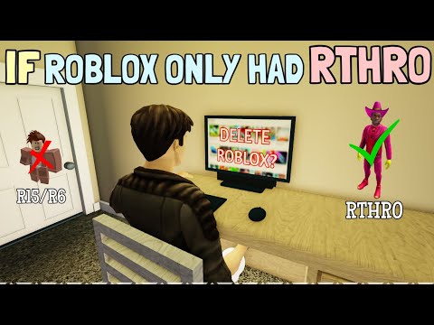 If ROBLOX Only Had Rthro (R6/R15 BANNED!)