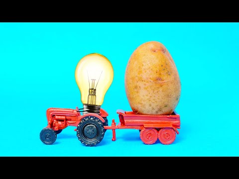 Potato Battery | Free Electricity Science Experiment