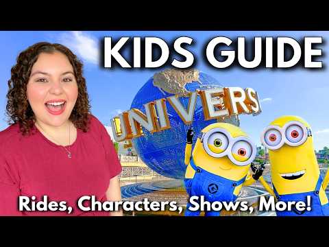 Ultimate Guide to Universal Studios Florida for Kids & Toddlers | Rides, Characters, Shows more!