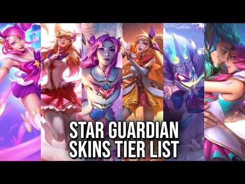 Ranking all the Star Guardian skins because it's my birthday and I want to