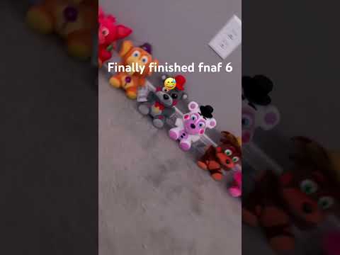 All my fnaf pizzeria simulator plushies #fivenightsatfreddys #fnaf #fnafplushies #fnaf6