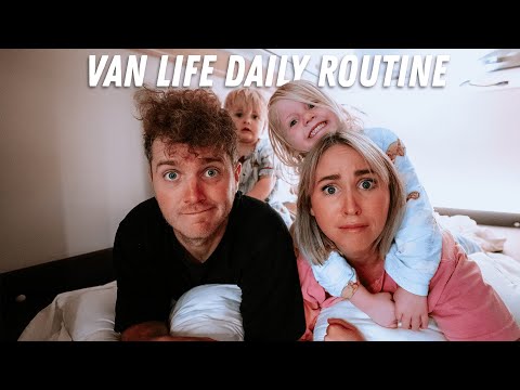 Our Daily Routine Living In A Van With a Toddler + Baby (RAW day)