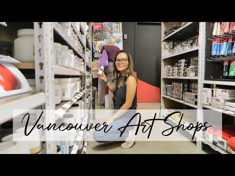 Art Shops in Vancouver Canada | Opus Art Supplies, De Serres